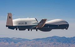 RAAF MQ-4C Triton BAMS Maritime Surveillance Drone